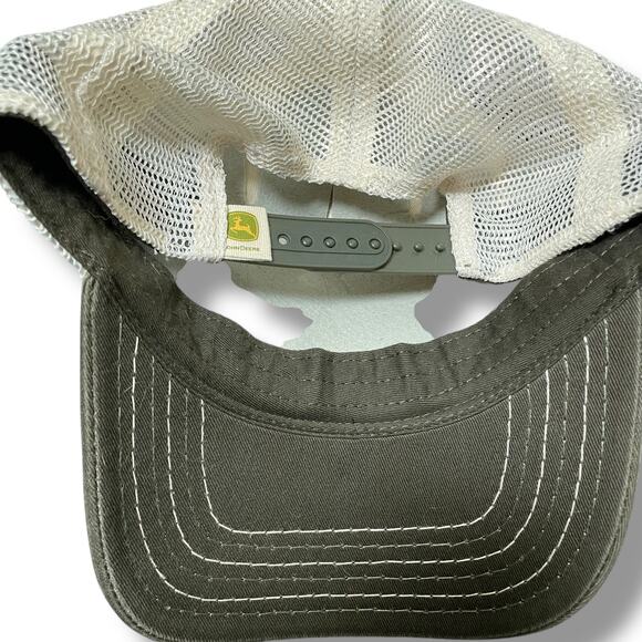 John Deere Chicken Mom Trucker Hat Snapback Cap Mesh Brown Do Good Today OSFA - Picture 5 of 10